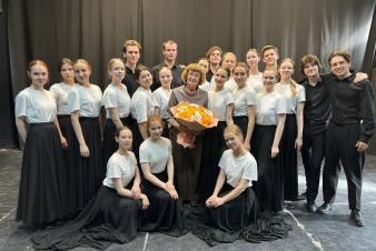 Экзамен по сценической речи сдали студенты 1 курса мастерской А.А. Нестеренко
