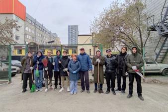 В ЕГТИ прошел субботник