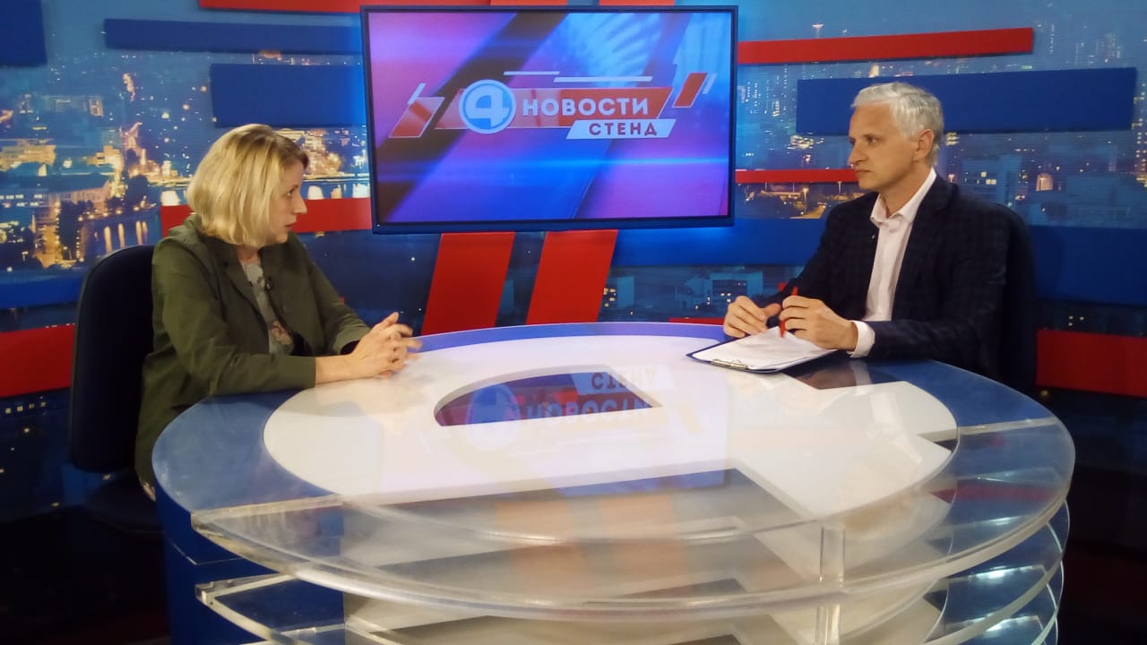 Ректор ЕГТИ Анна Глуханюк рассказала о приемной кампании-2020 в эфире программы