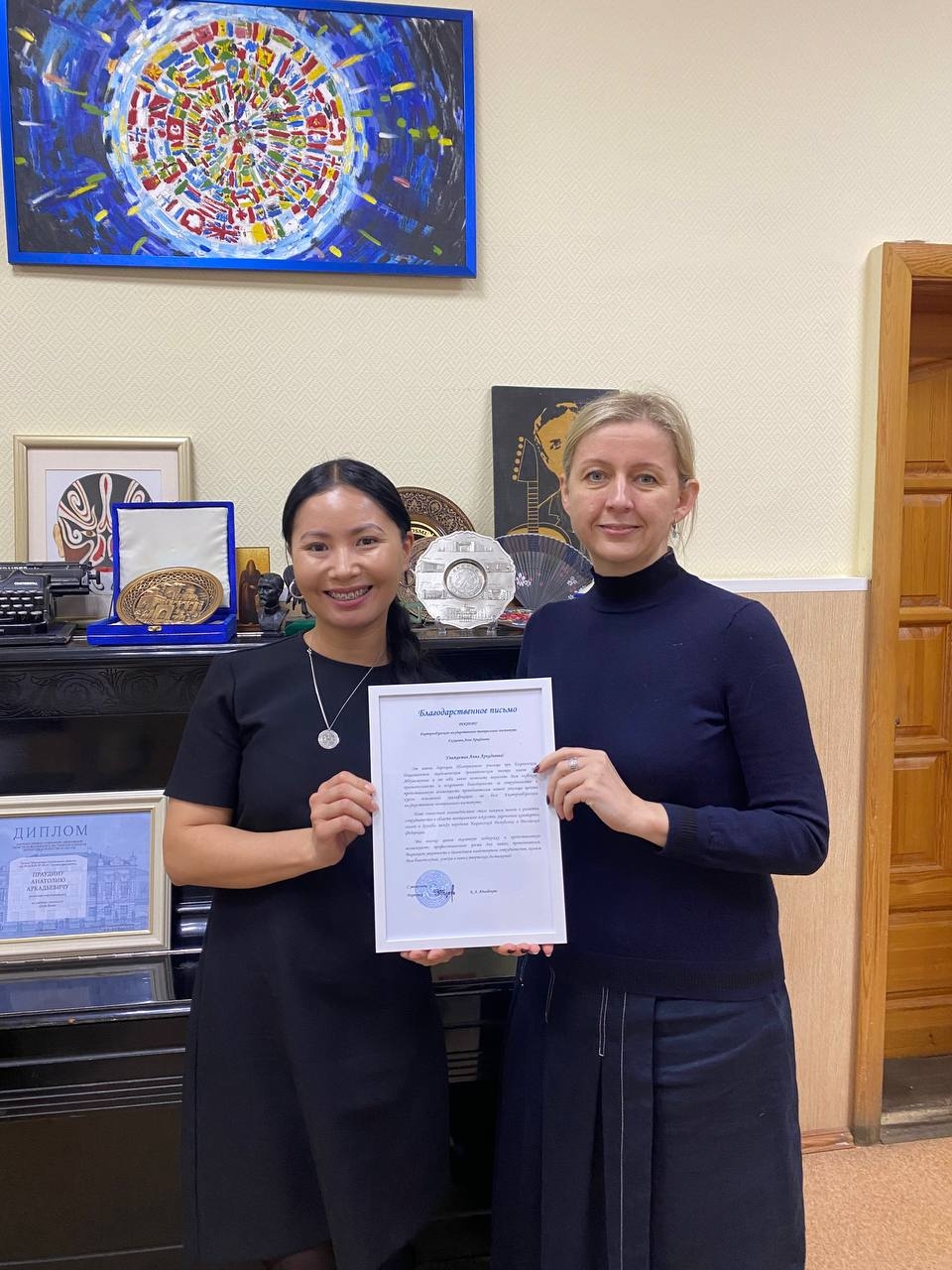 Директор Театрального училища из Киргизии с визитом в ЕГТИ