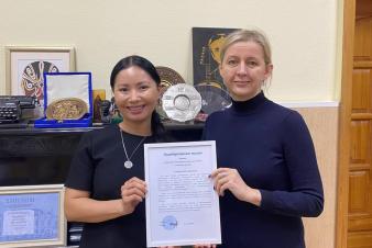 Директор Театрального училища из Киргизии с визитом в ЕГТИ